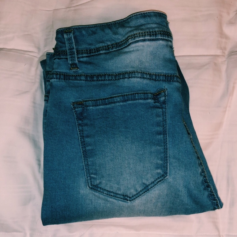 Light washed jeans!